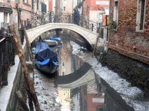 bassa marea venezia