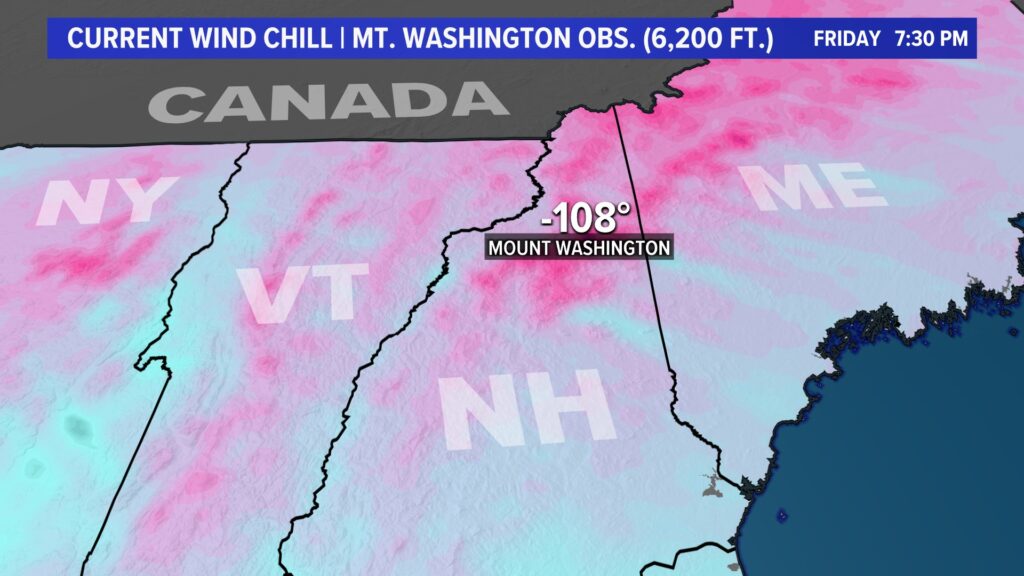 freddo record Monte Washington