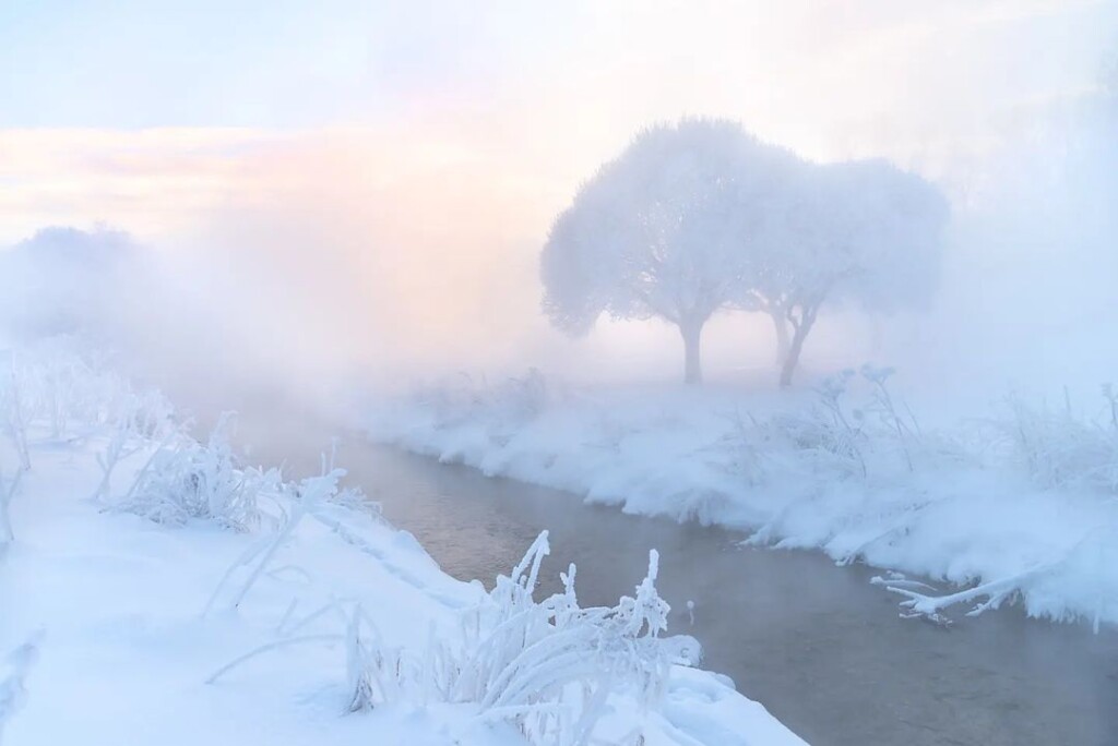 russia gelo neve freddo ghiaccio