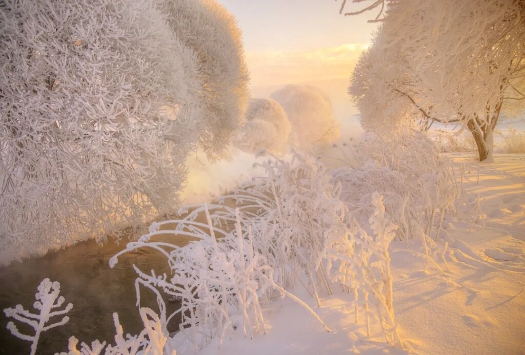 russia gelo neve freddo ghiaccio