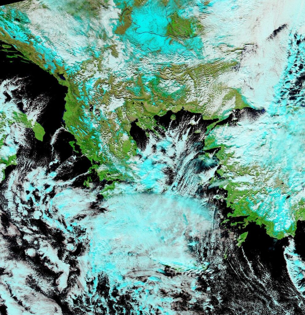 grecia satellite freddo neve 7 febbraio 2023