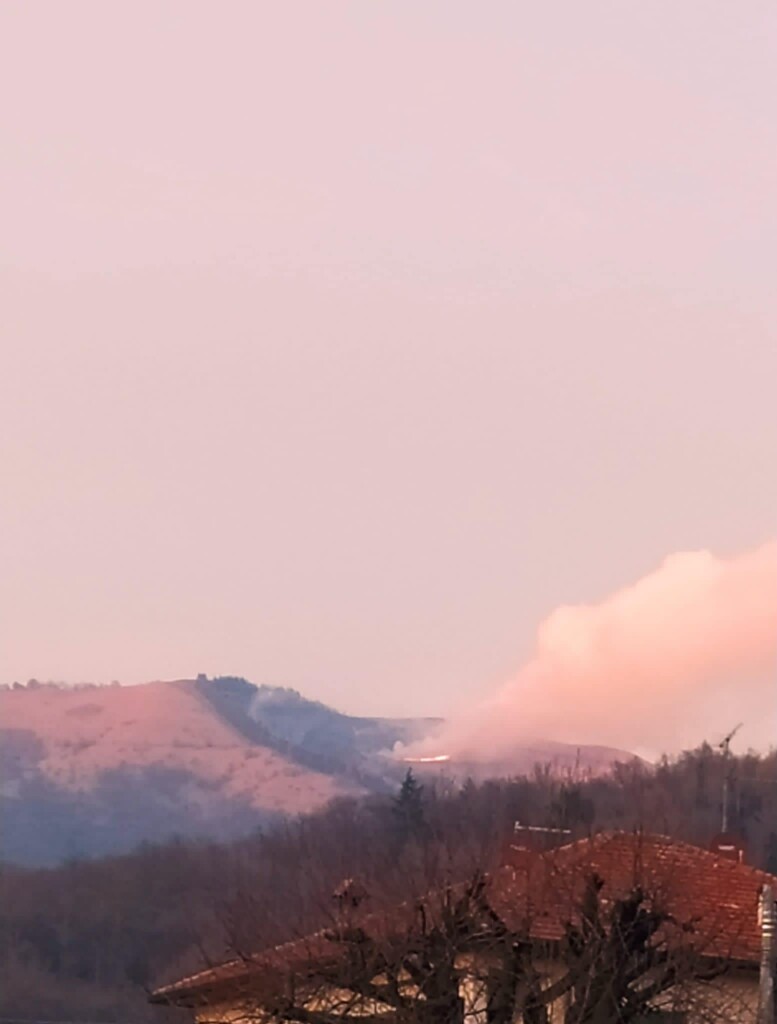 incendio monte bollettone