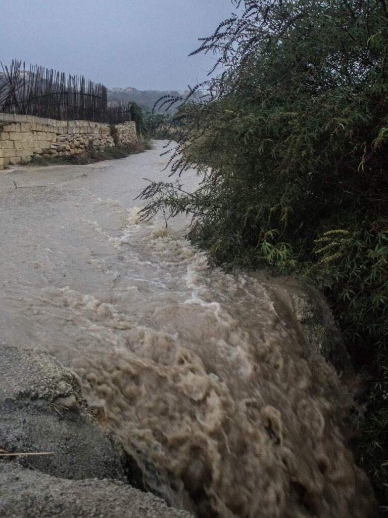 maltempo ciclone malta