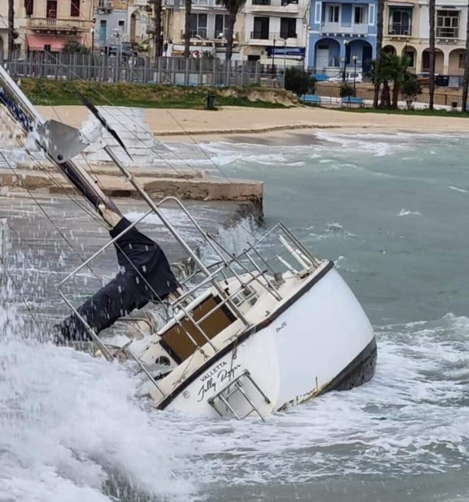 maltempo ciclone malta