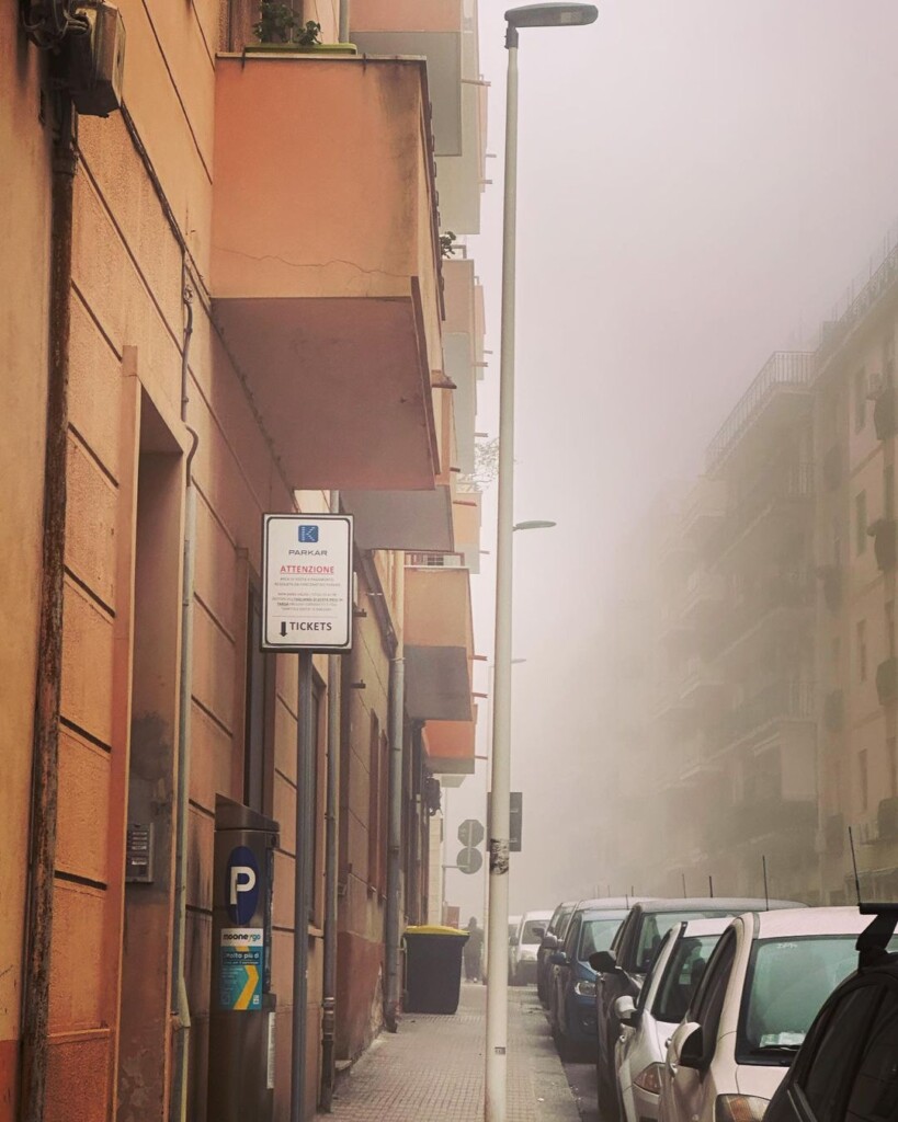 nebbia cagliari oggi 22 febbraio