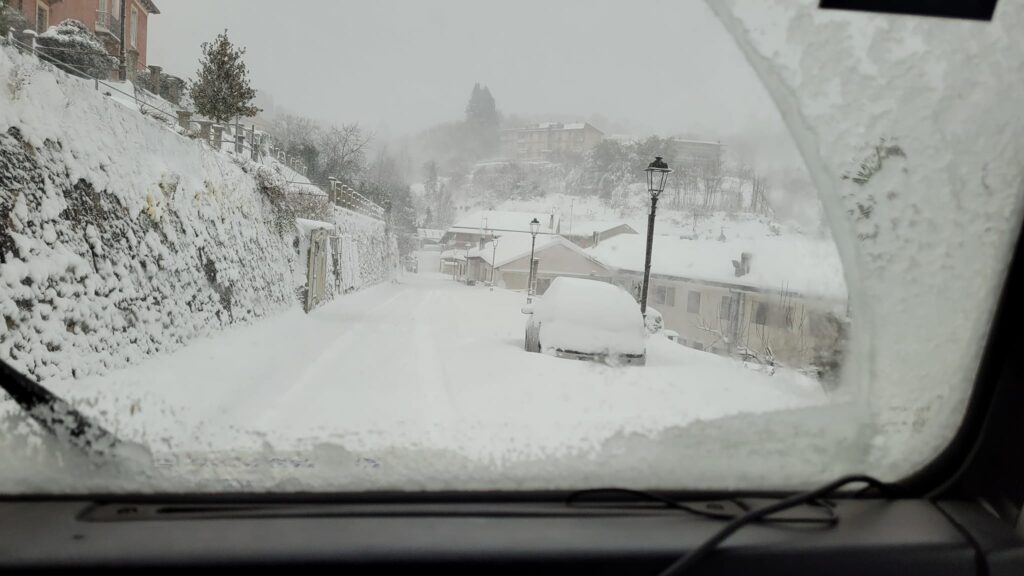 neve mongiana 9 febbraio 2023