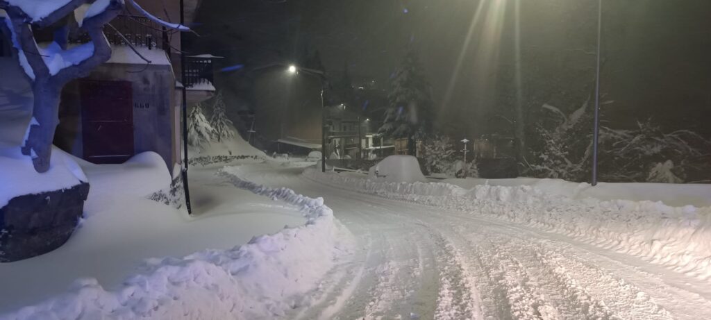 neve san giovanni in fiore 9 febbraio 2023