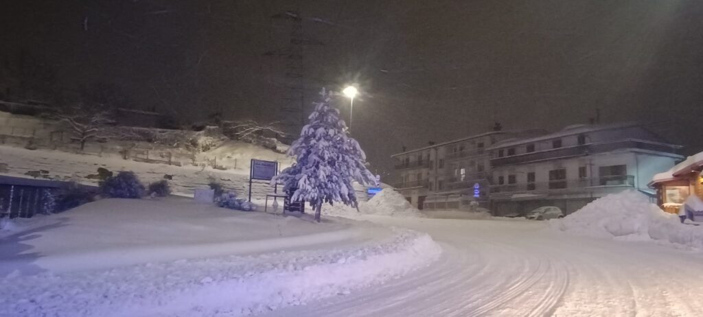 neve san giovanni in fiore 9 febbraio 2023