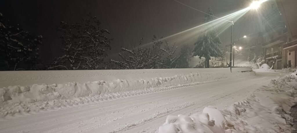 neve san giovanni in fiore 9 febbraio 2023