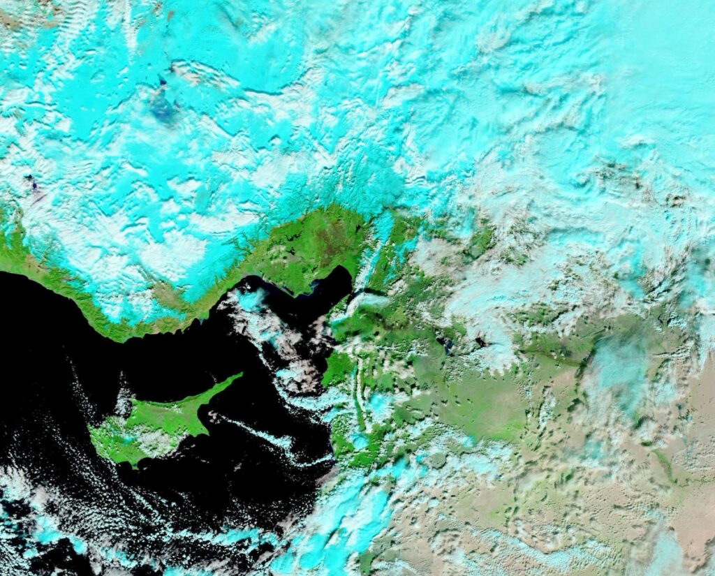 satellite turchia terremoto