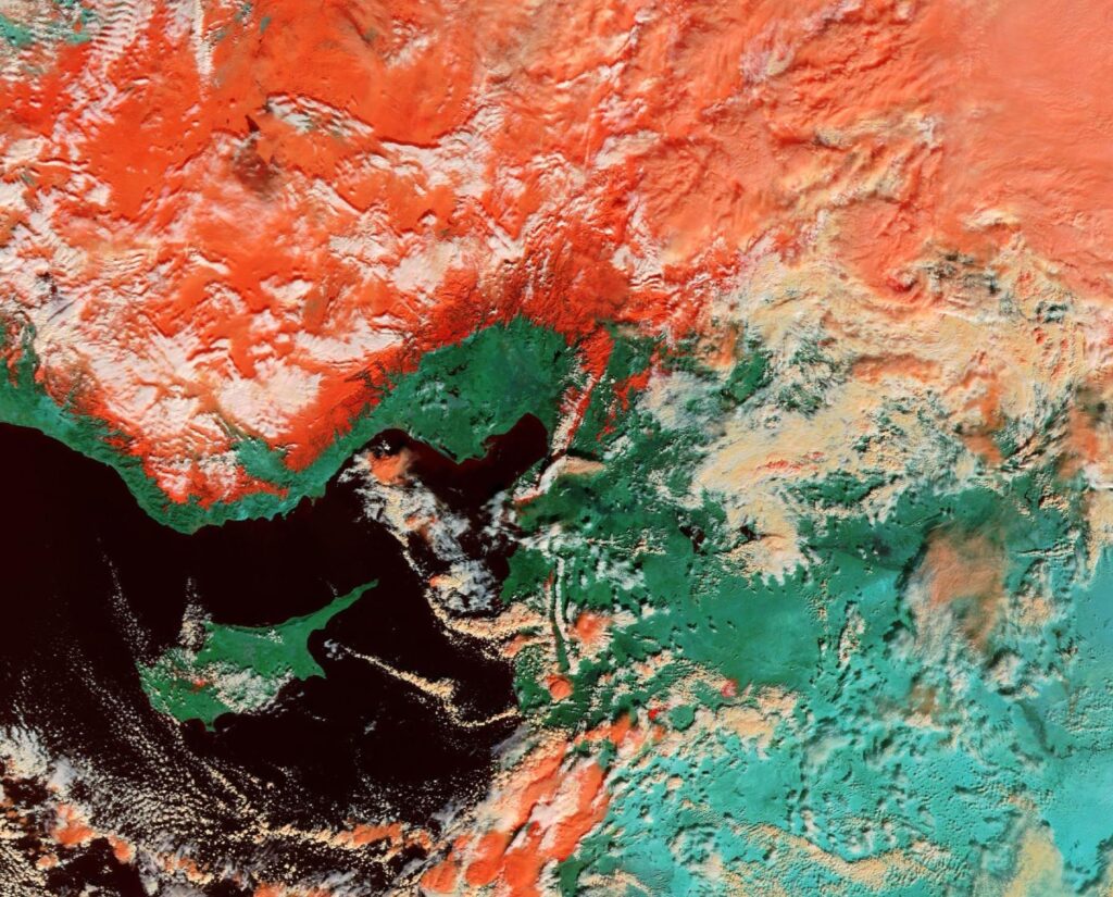 satellite turchia terremoto