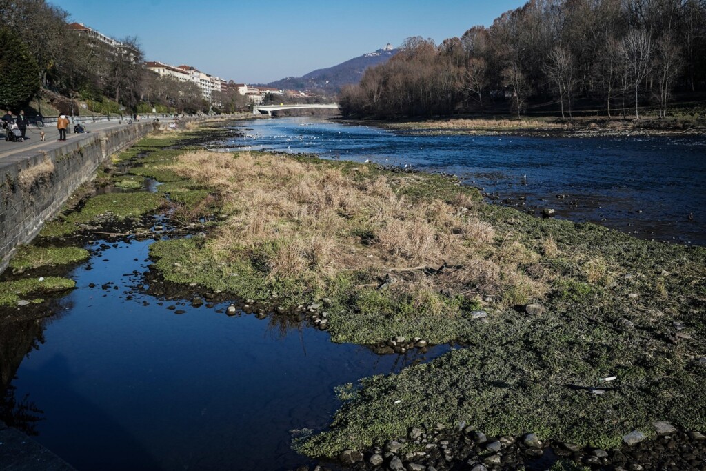 siccità fiume po