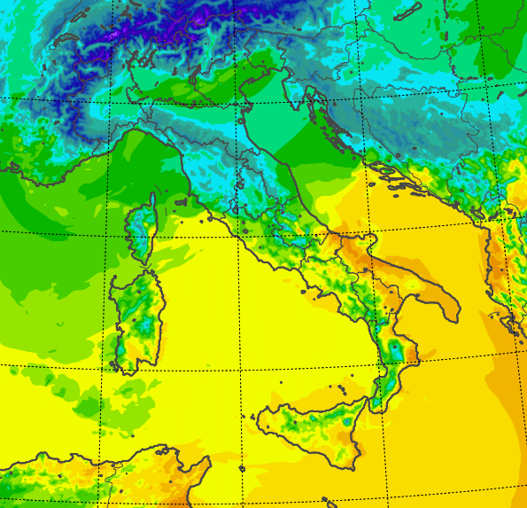 temperature massime 26 febbraio 2023