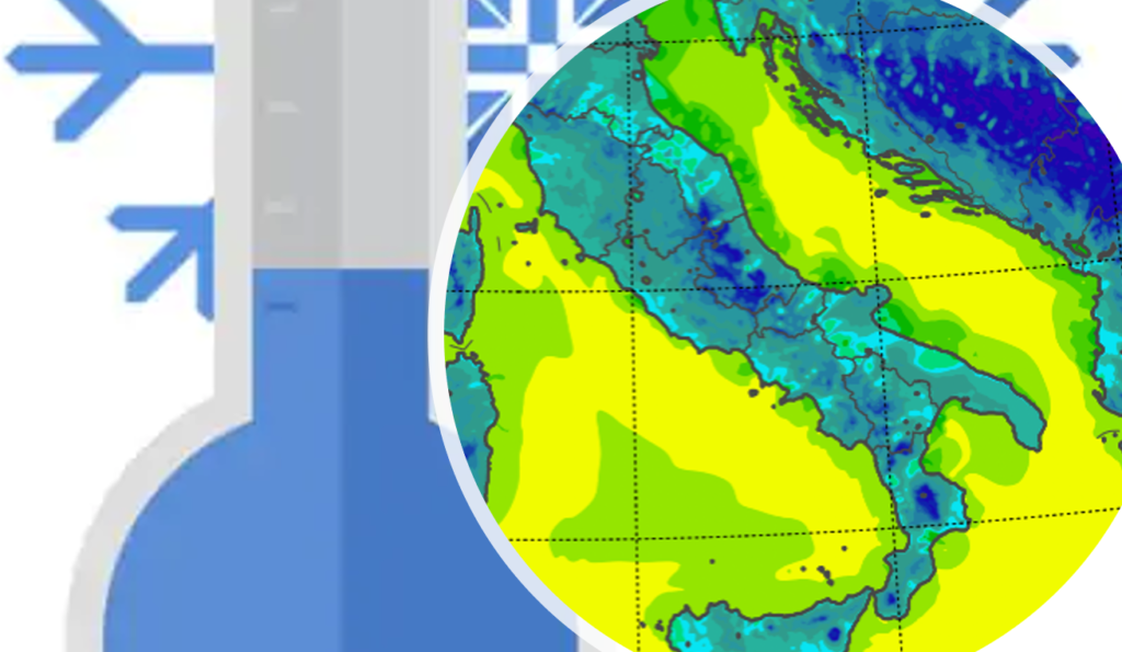 temperature minime oggi