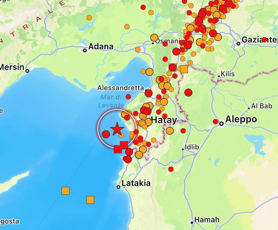 terremoto turchia 16 febbraio 2023