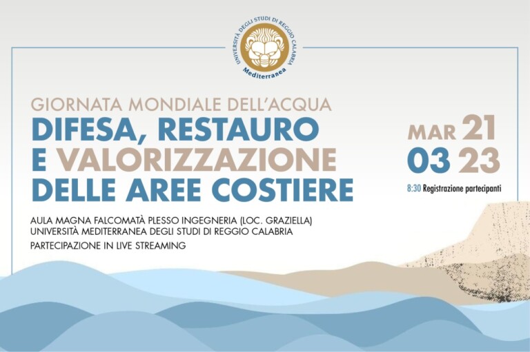 Giornata mondiale dell’acqua - Difesa, Restauro e Valorizzazione delle Aree costiere