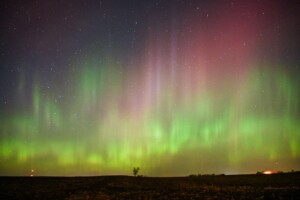 aurora boreale stasera nord italia