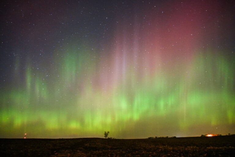 aurora boreale stasera nord italia