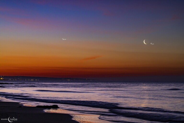 congiunzione luna saturno