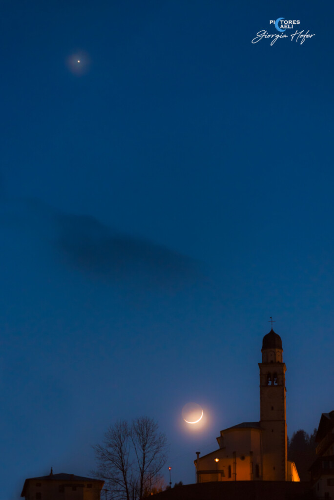 congiunzione luna-venere