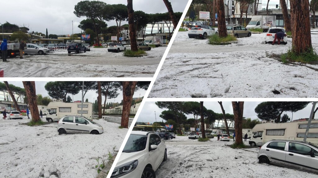 grandine roma oggi 27 marzo