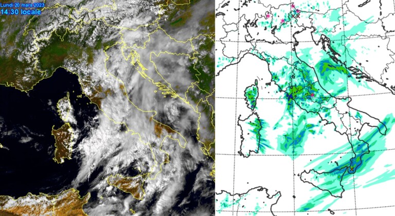 meteo italia 20 marzo 2023