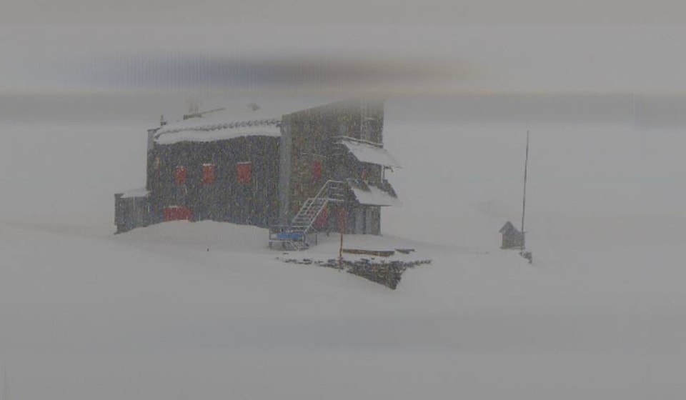 neve Rifugio Gastaldi piemonte