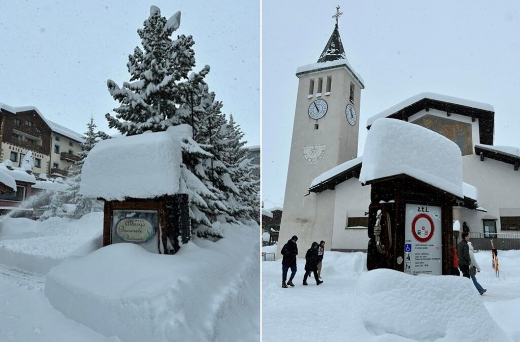 neve a cervinia