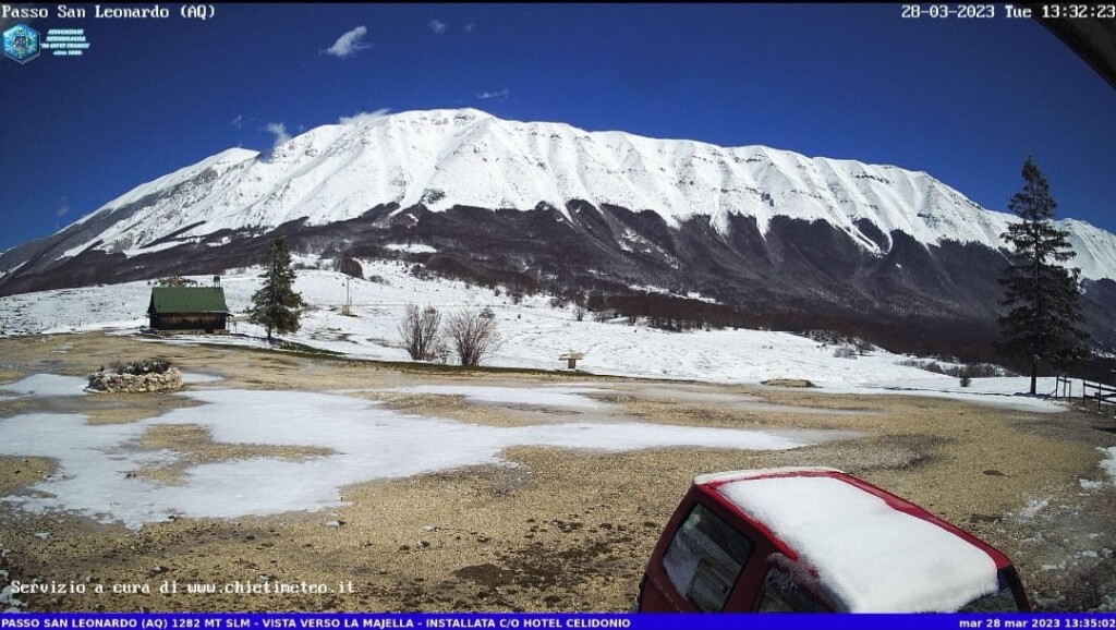 neve appennino abruzzo