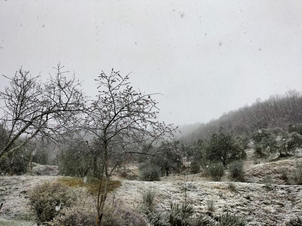 neve chianti toscana