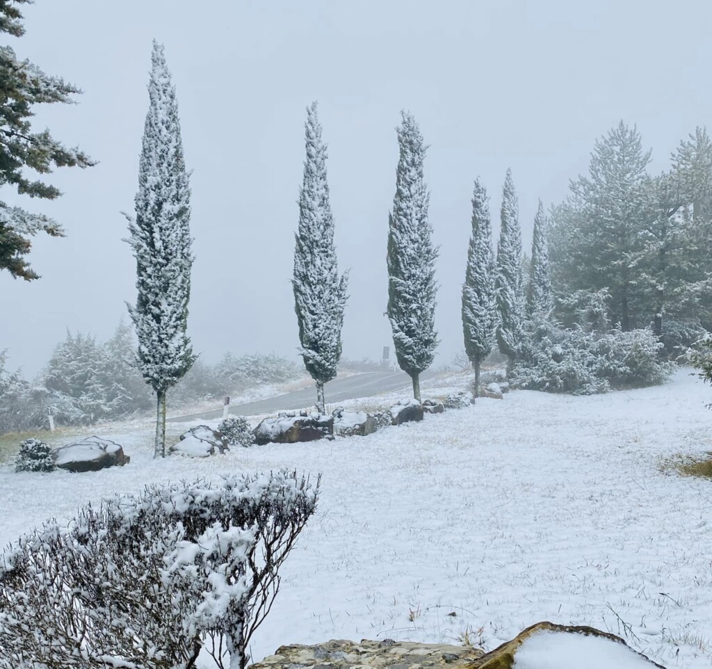 neve chianti toscana