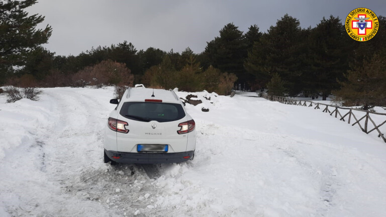 neve etna soccorso alpino