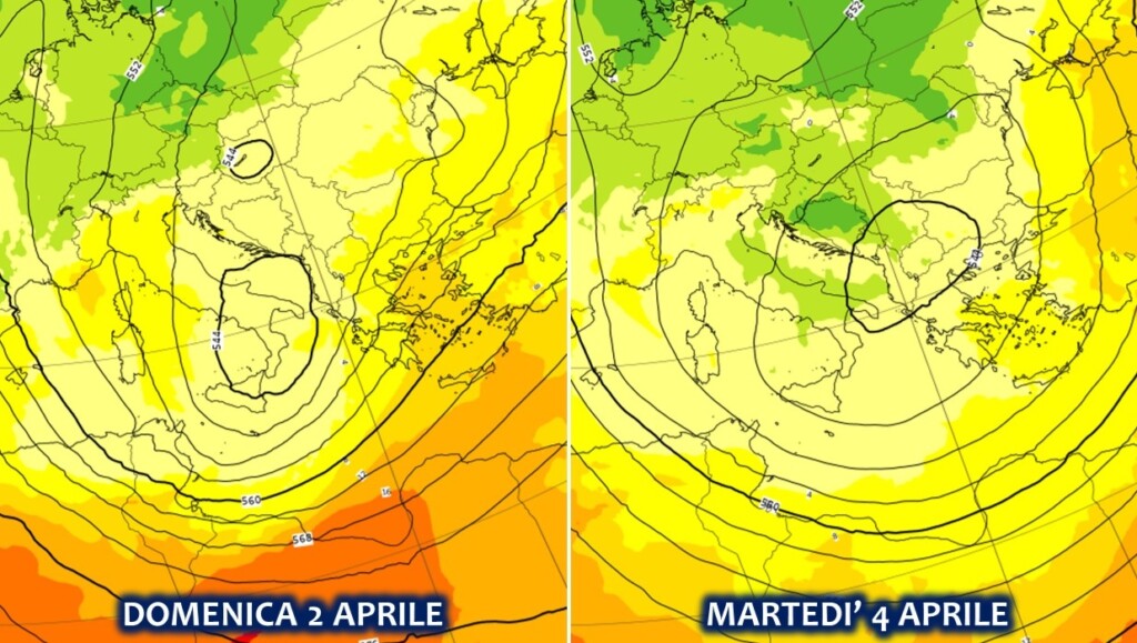 previsioni meteo settimana di pasqua 2023