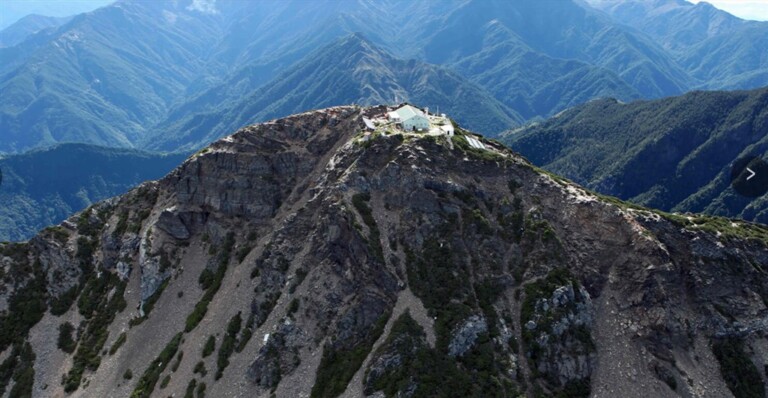 taiwan monte Yushan senza neve