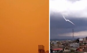 tempesta di sabbia maltempo iraq