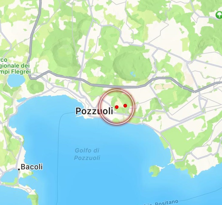 terremoti campi flegrei 31 marzo 2023