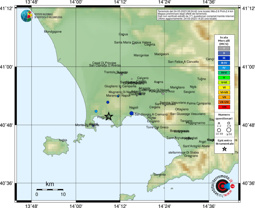 terremoto campi flegrei napoli pozzuoli