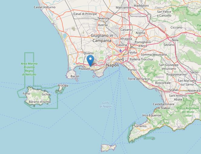 terremoto pozzuoli napoli campi flegrei 24 marzo