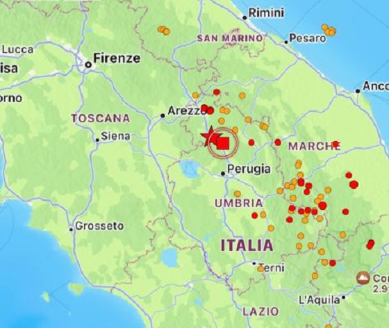 terremoto umbria