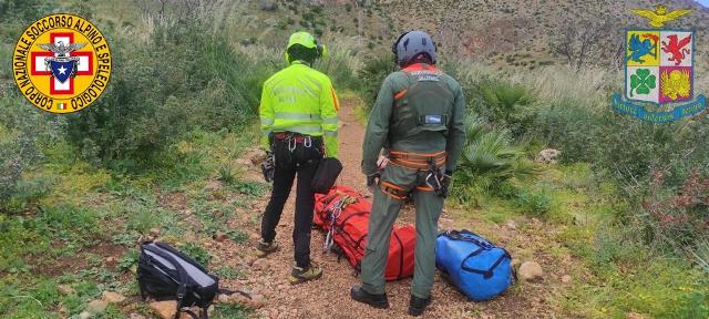 Intervento Soccorso Alpino nella Riserva dello Zingaro