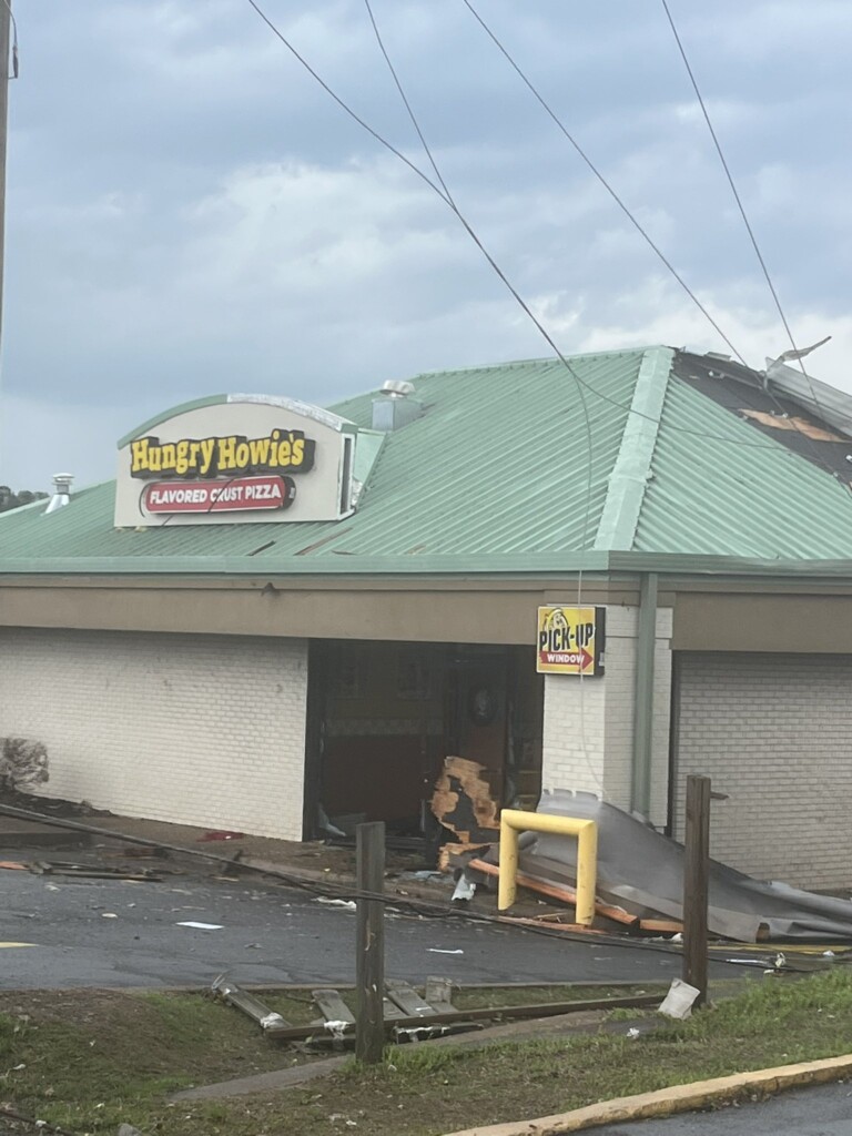 Tornado in Arkansas, danni a Little rock