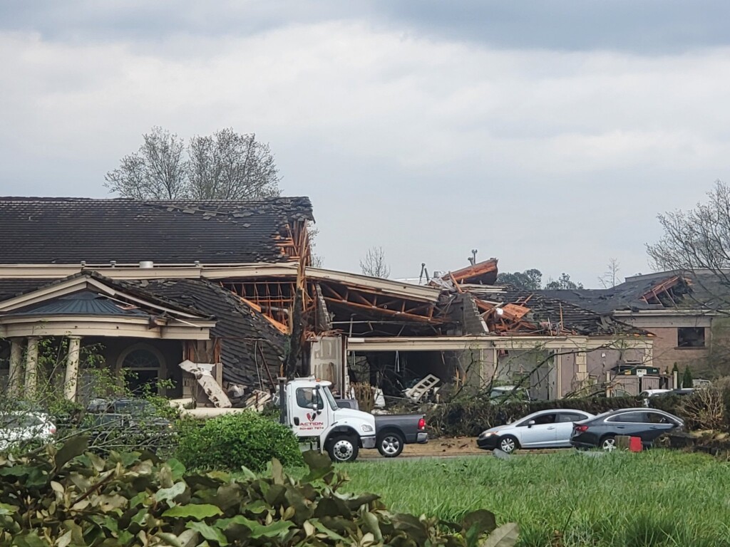 Tornado in Arkansas, danni a Little Rock