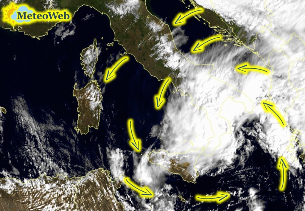 allerta meteo oggi ciclone ilina sud italia