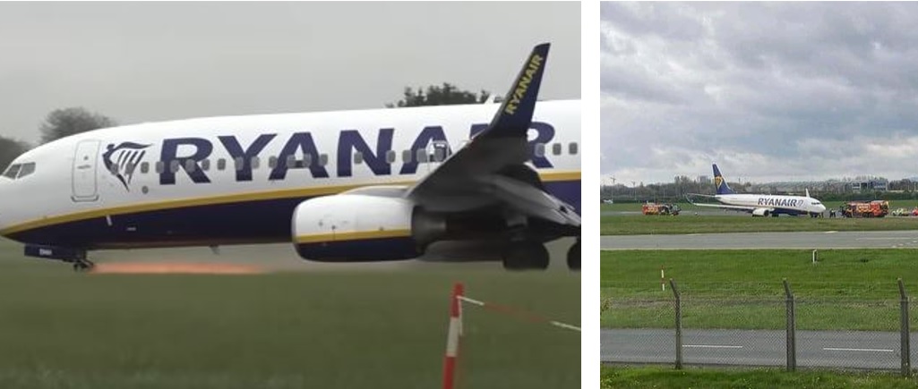 ryanair atterraggio emergenza