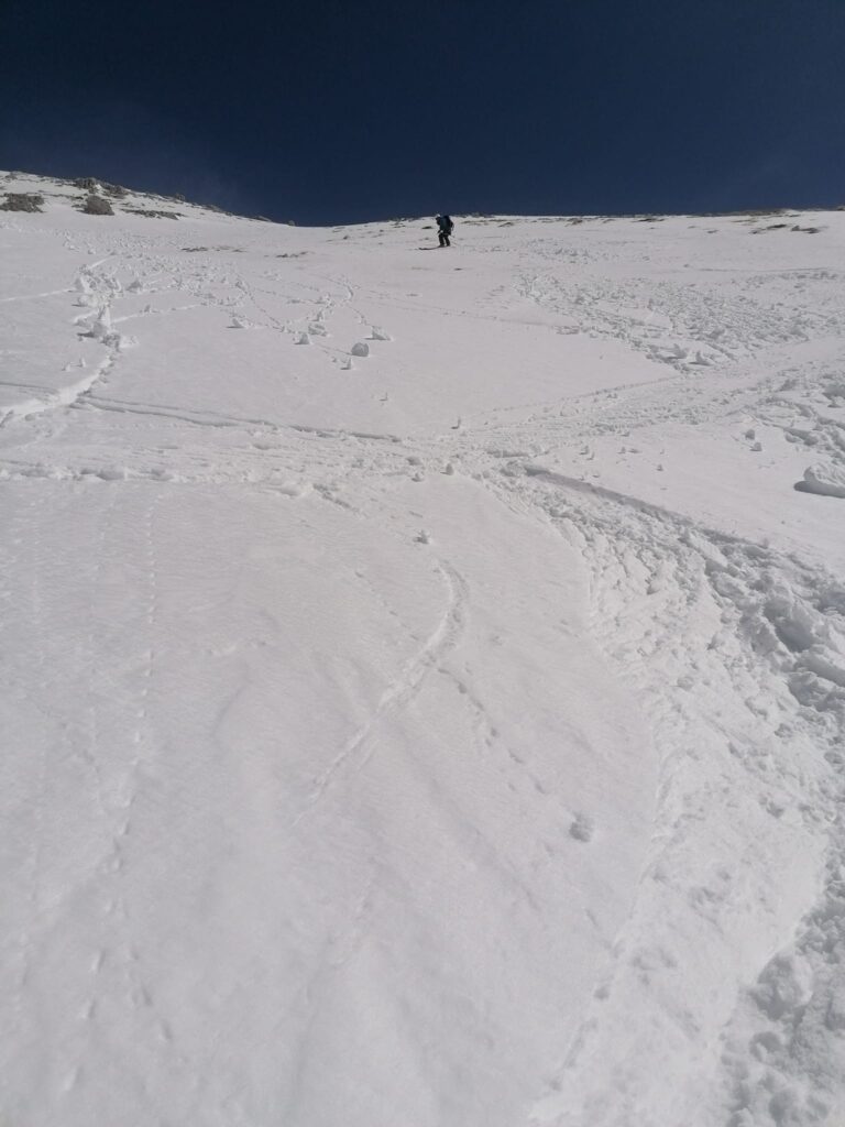 neve in primavera in Valtournenche