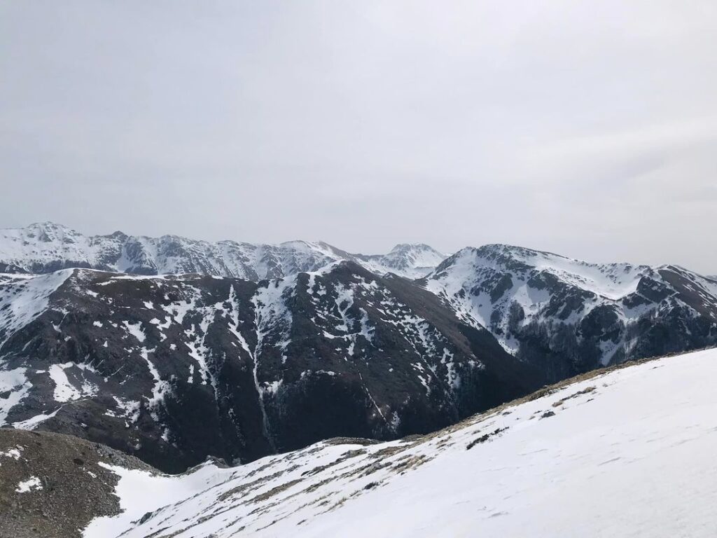 neve in primavera in Valtournenche