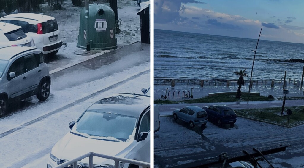 grandine roma ostia oggi 8 aprile