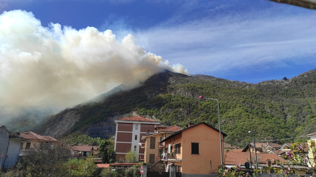 incendio sacra di san michele