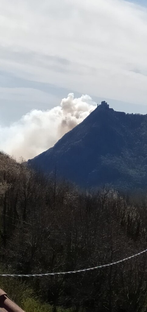 incendio sacra di san michele