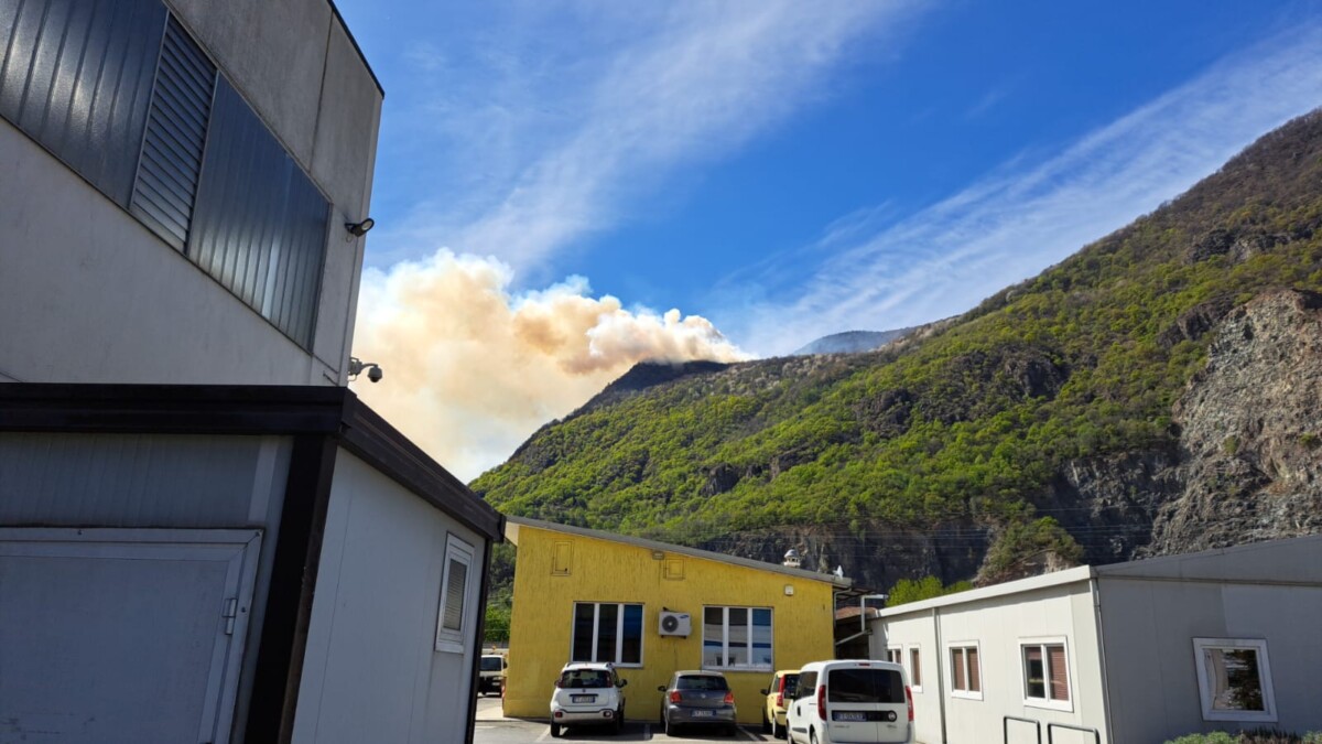 incendio sacra di san michele